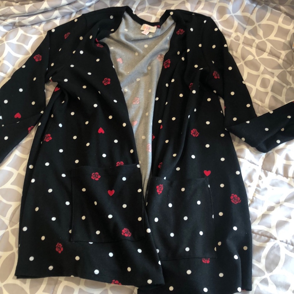 Lularoe Caroline cardigan in size medium. Like new